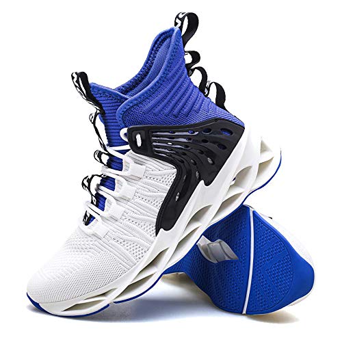 Image of Hello MrLin Men's Running Shoes Non Slip Athletic Tennis Walking Blade Type Sneakers Hip Hop