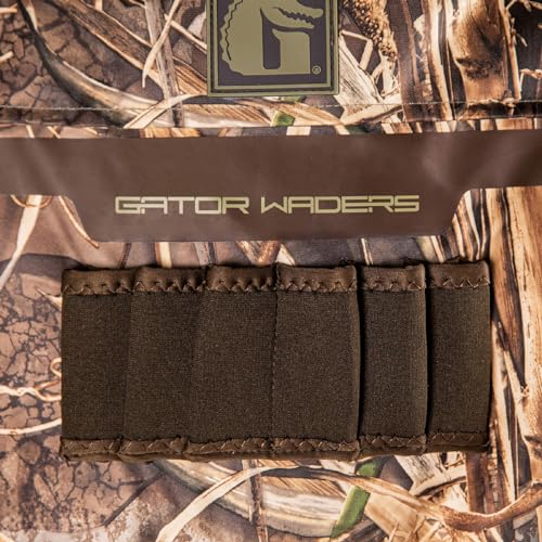 Image of Gator Waders Mens Shield Insulated Chest Duck Hunting Waders with Boots Waterproof Breathable Camo Waders for Hunting