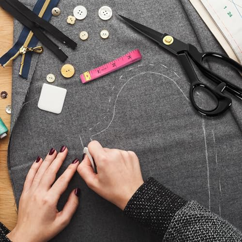Image of 8 inch Heavy Duty Fabric Scissors - Tailor Scissors Ultra Sharp Blades and Comfort Grip Handles - For Office, Home, Sewing, Artists and Crafts