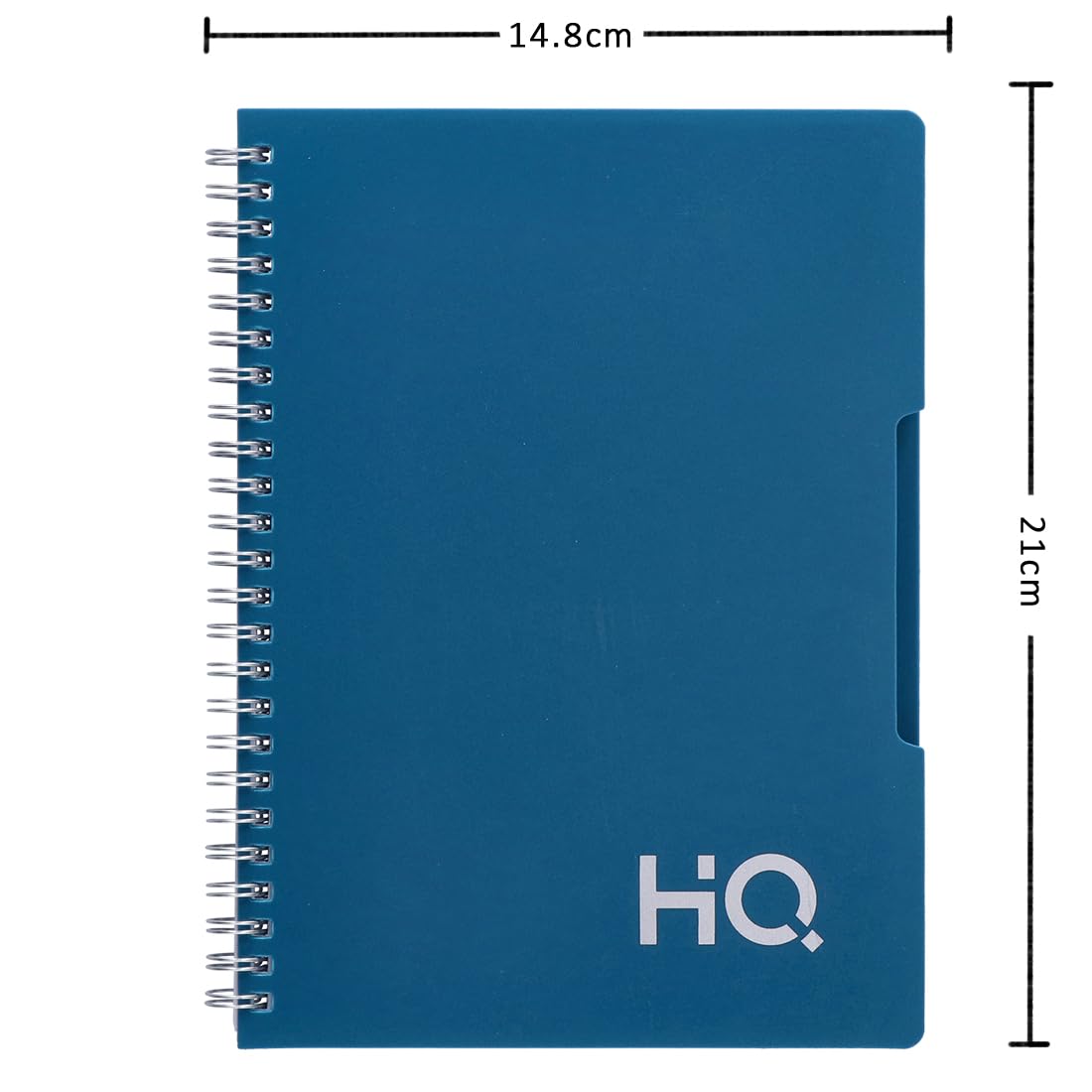 YOUVA Navneet HQ | Wiro Bound |Single Subject Book |14.8x21 cm |Single Line |160 Pages |Blue 26 51TQ BgOLQL. SL1100