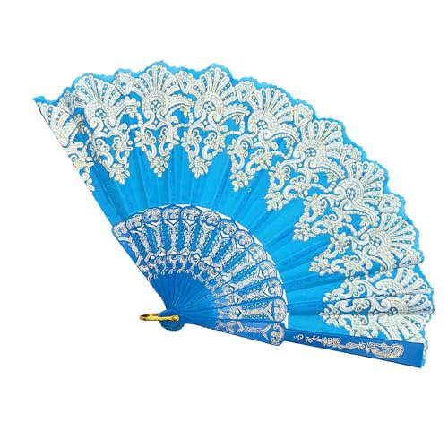 Chinese Hand Fan | Elegant Chinese Vintage Fan,Handheld Chinese Style Fan With Elegant Tassel, For Wedding, Cosplay, Church, Music Festivals, Dance