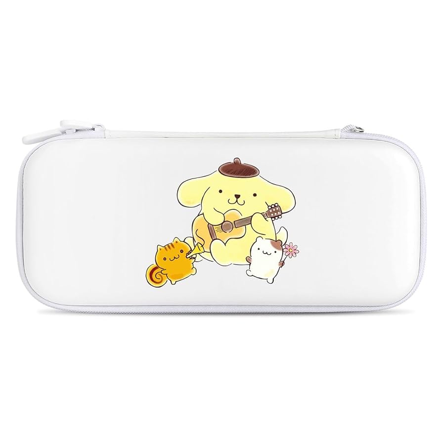 Nintendo Switch本体のみ　ポムポムプリンカバー付き Amazon.co.jp: 【任天堂ライセンス商品】サンリオキャラクターズ