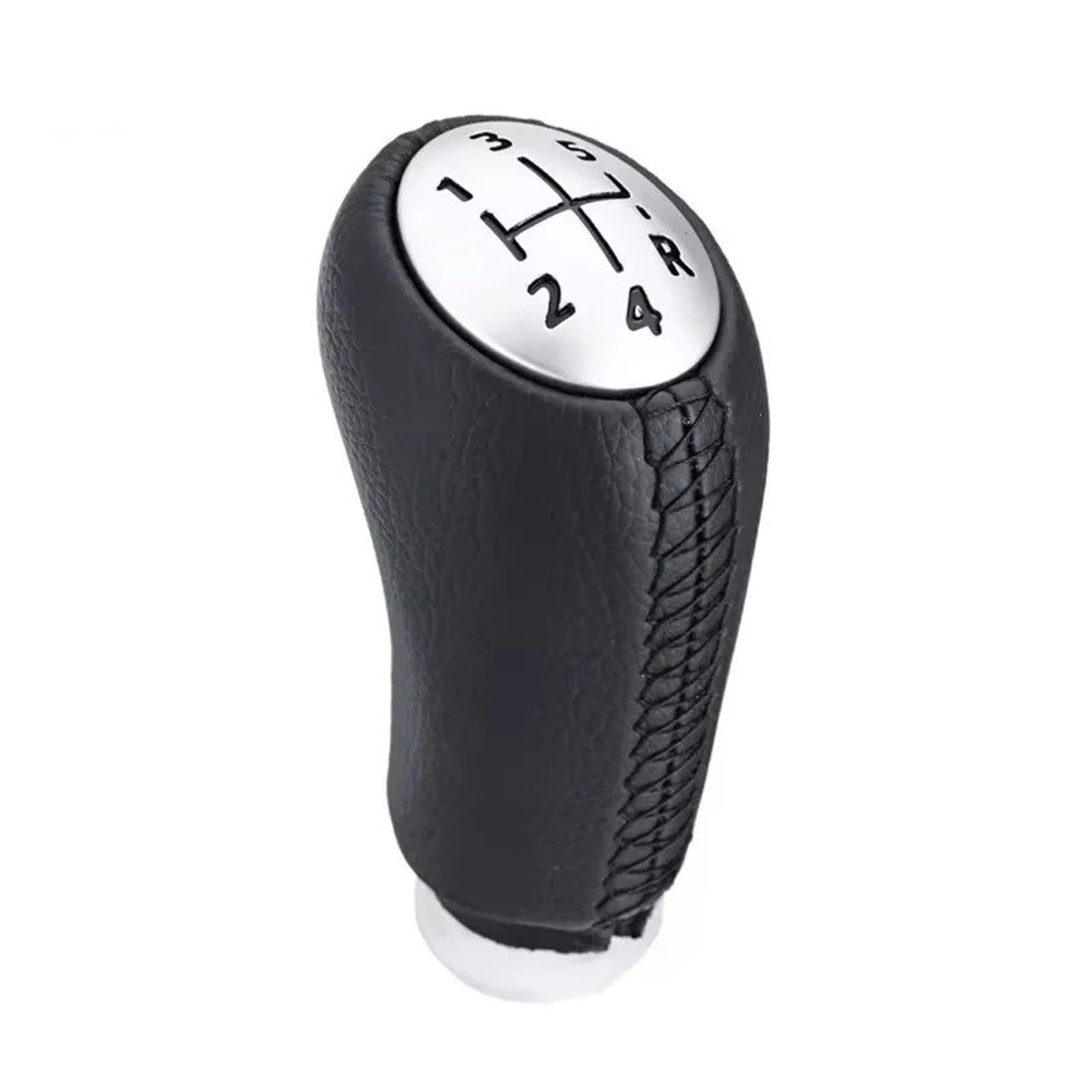 Vavgkdkpzb Black Shifter Lever Handle For Kangoo 2009 Matte Mt Gear Shift Knob Shifter Stick Headball Pen Ball Arm Gray(Black)
