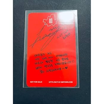 Amazon.co.jp: NCT 1 2 7 ヘチャン haechan トレカ fire truck