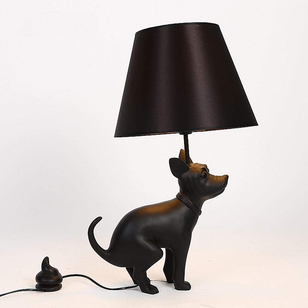 Lampe chien qui fait caca