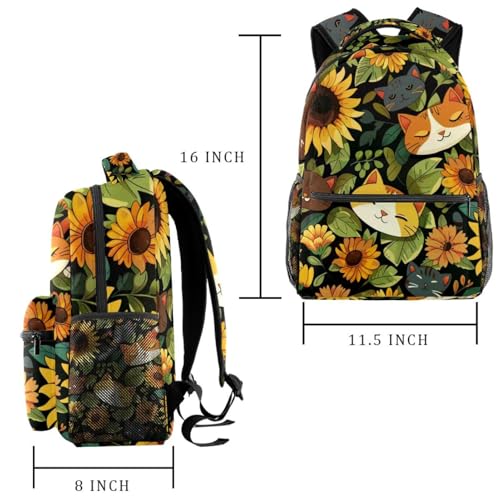 Sac à dos d'école primaire multicolore pour filles et garçons adolescents - 2