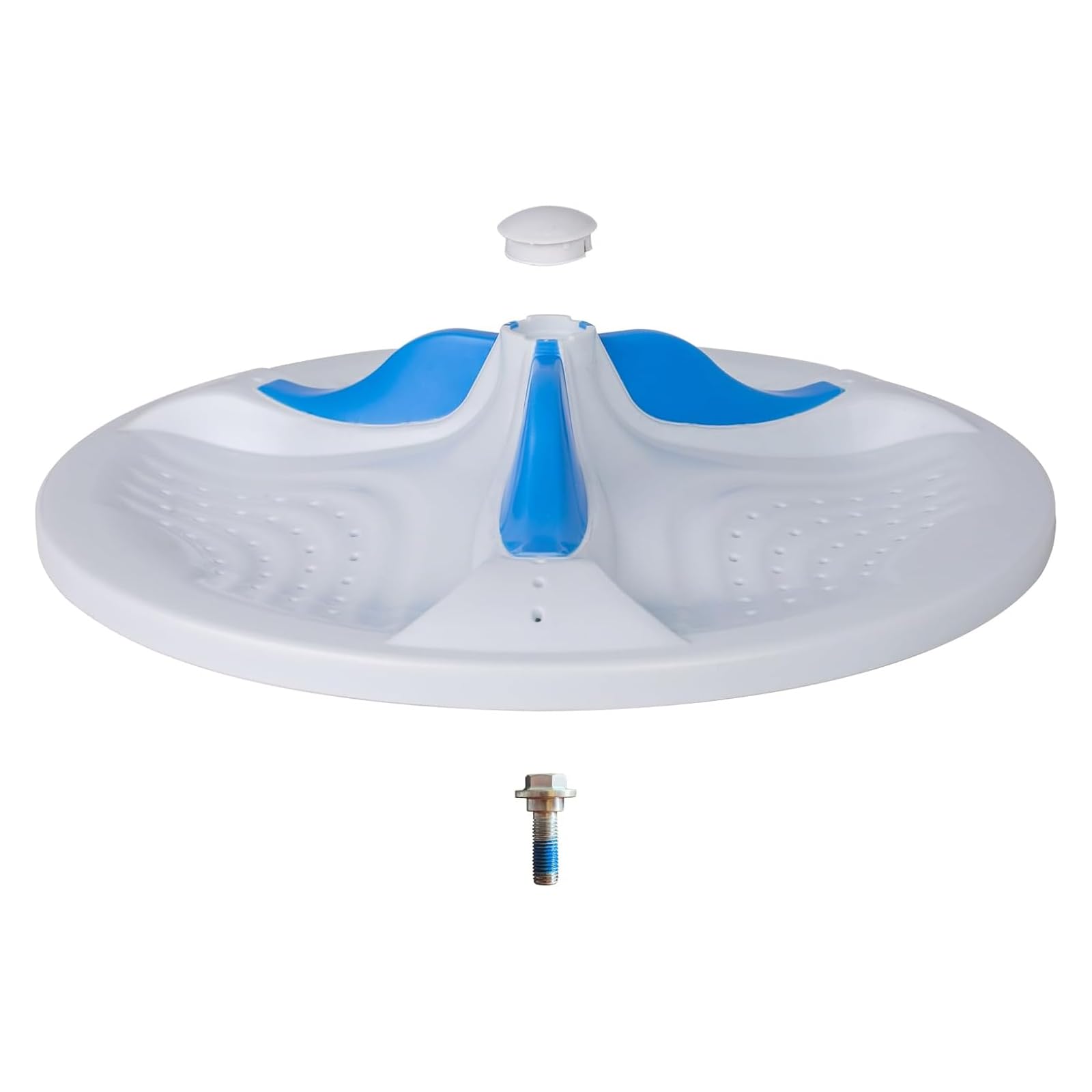 Mekalero Sturdy ABS Washing Machine Agitator W10752285 Exact for Smooth Functioning Easy Install Washer Agitator