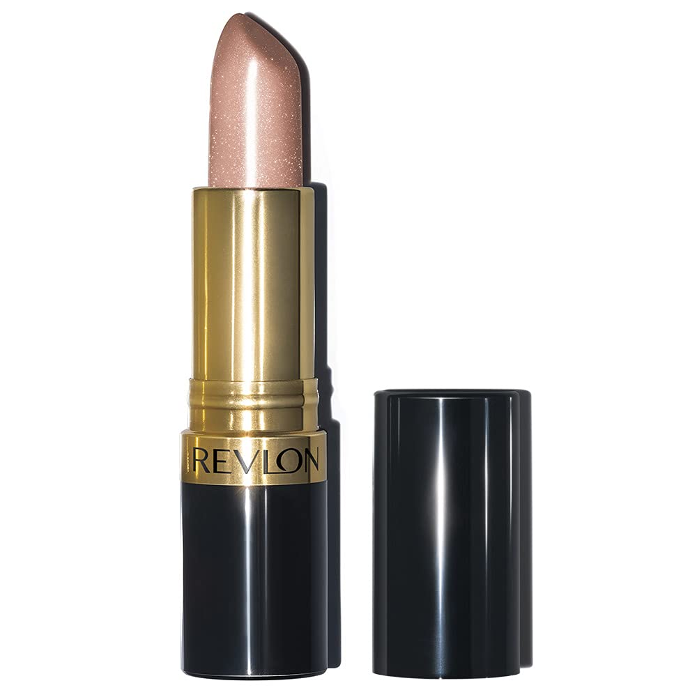 Super Lustrous Lipstick, High Impact Lipcolour with Moisturising Creamy Formula, Infused with Vitamin E and Avocado Oil in Pink Pearl, Sky Line Pink (025)