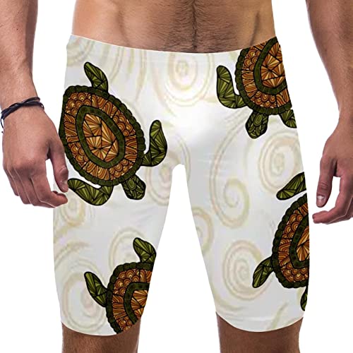 Short de bain pour homme multicolore à motif tortue S HUI JIN SHOP
