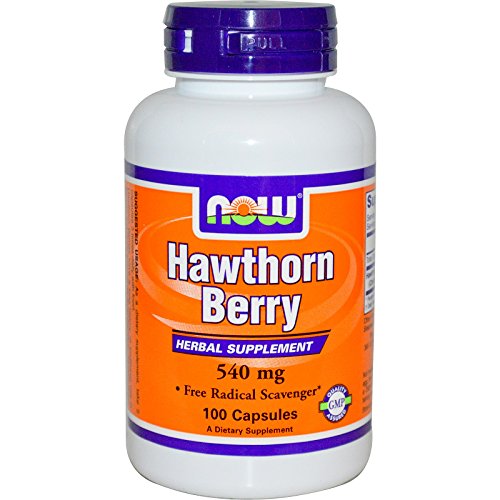 Hawthorn Berry, 540 mg, 100 Caps by Now Foods (Pack of 6)