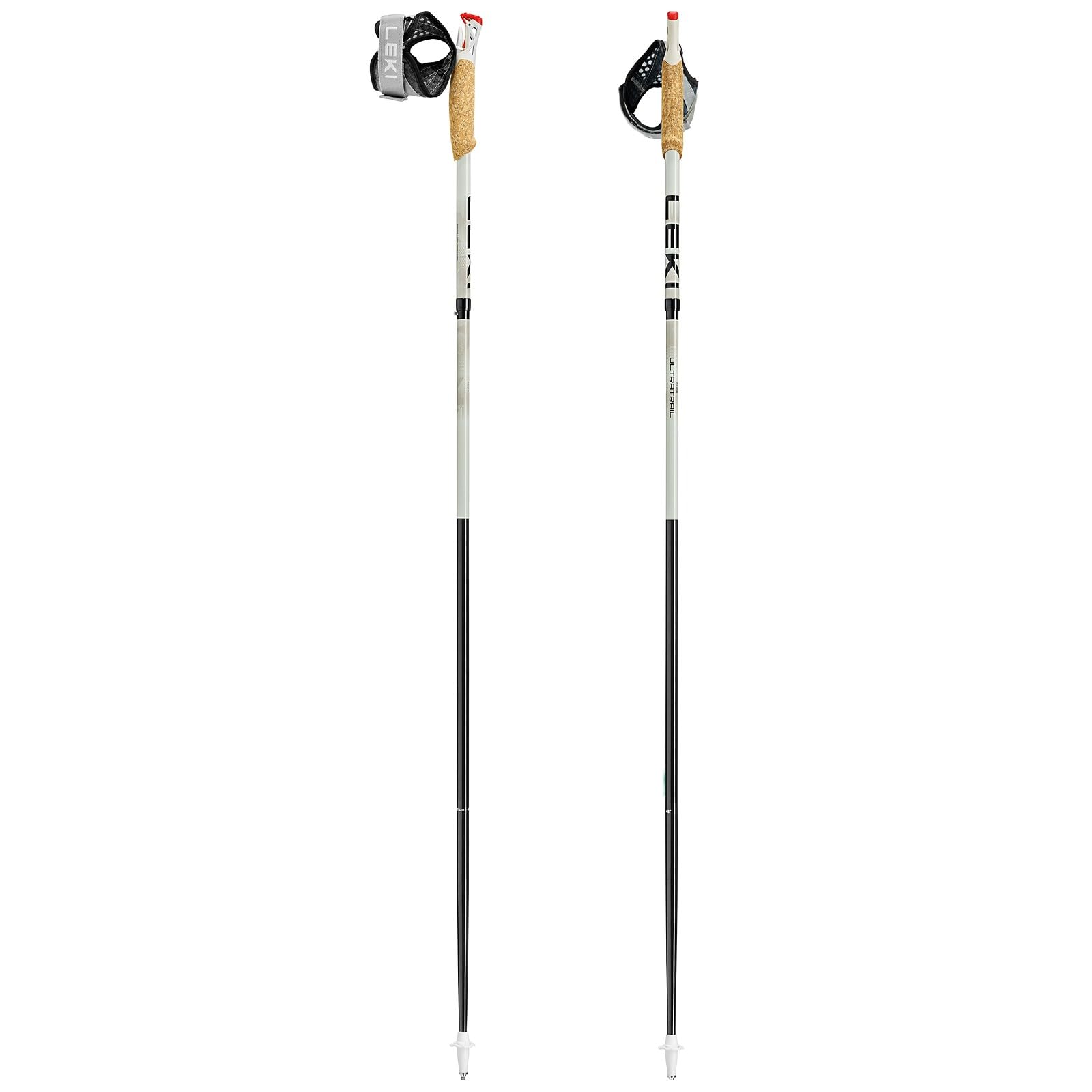 LEKI Ultratrail FX.One Trail Running Poles for Women & Men | Foldable Carbon | Ultra-light | Fixed Length