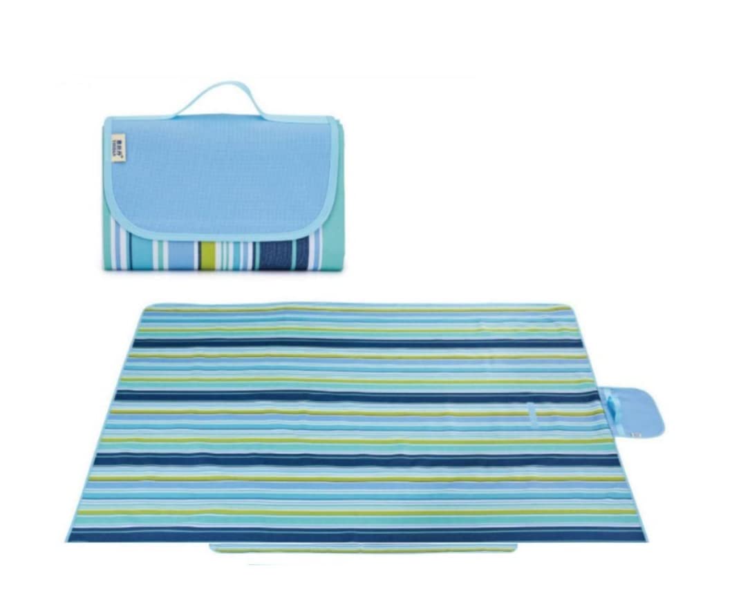 CVdrtyED Picnic Blanket Lightweight Outdoor Beach Blanket, Waterproof Picnic Machine Washable Mat for Travel Camping Outdoor Mat(C)
