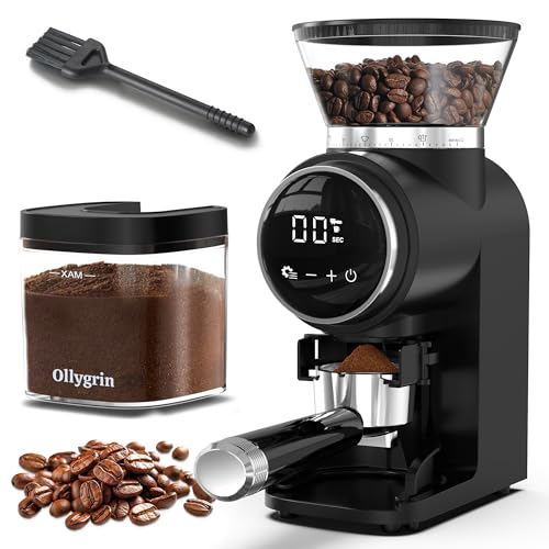 Ollygrin Burr Coffee Grinder Electric,...