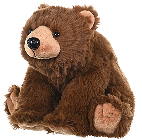 Wild Republic Cuddlekins Braunbär, Stofftier, Baby-Geschenk für Mädchen und Jungen, Kinder Plüschtier, Kuscheltier Für Babys, Spielzeug aus Recyclingmaterial, 30 cm, Braun – Bild 3