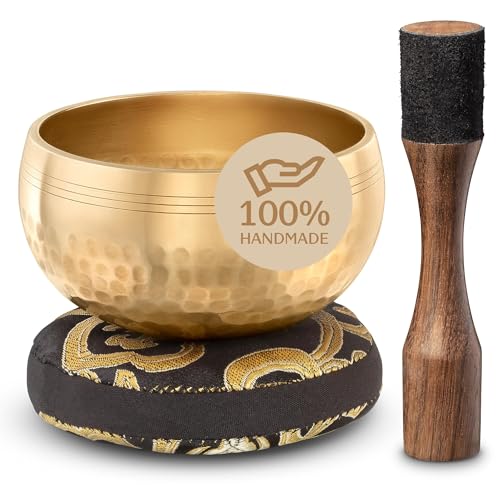 Tibetan Singing Bowl Set – Authentic Plain Design – Sound