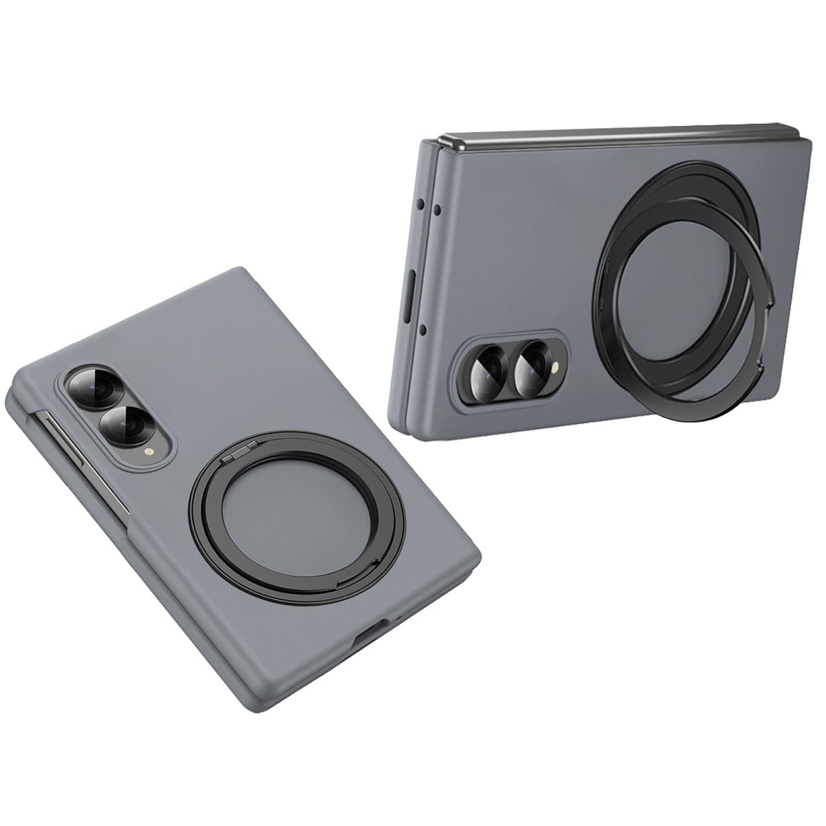 Photo 1 of Kaijir Kickstand Case for Samsung Galaxy Z Fold 8 - Grey