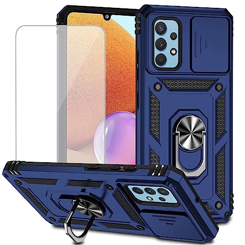 Coque Galaxy A32 4G évite casse écran grâce au verre trempé et support voiture