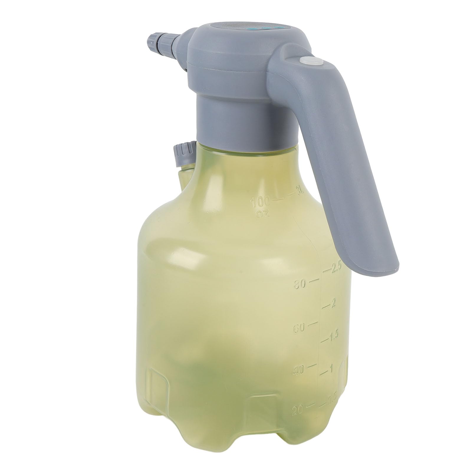 Pflanze, Doppel Zeitgesteuerte Bewässerung Wiederaufladbarer Batteriebetriebener Sprühflasche mit 3L -Wassertank für Topfpflanzen Garten Rasen Balkon Gewächshaus (Yellow)