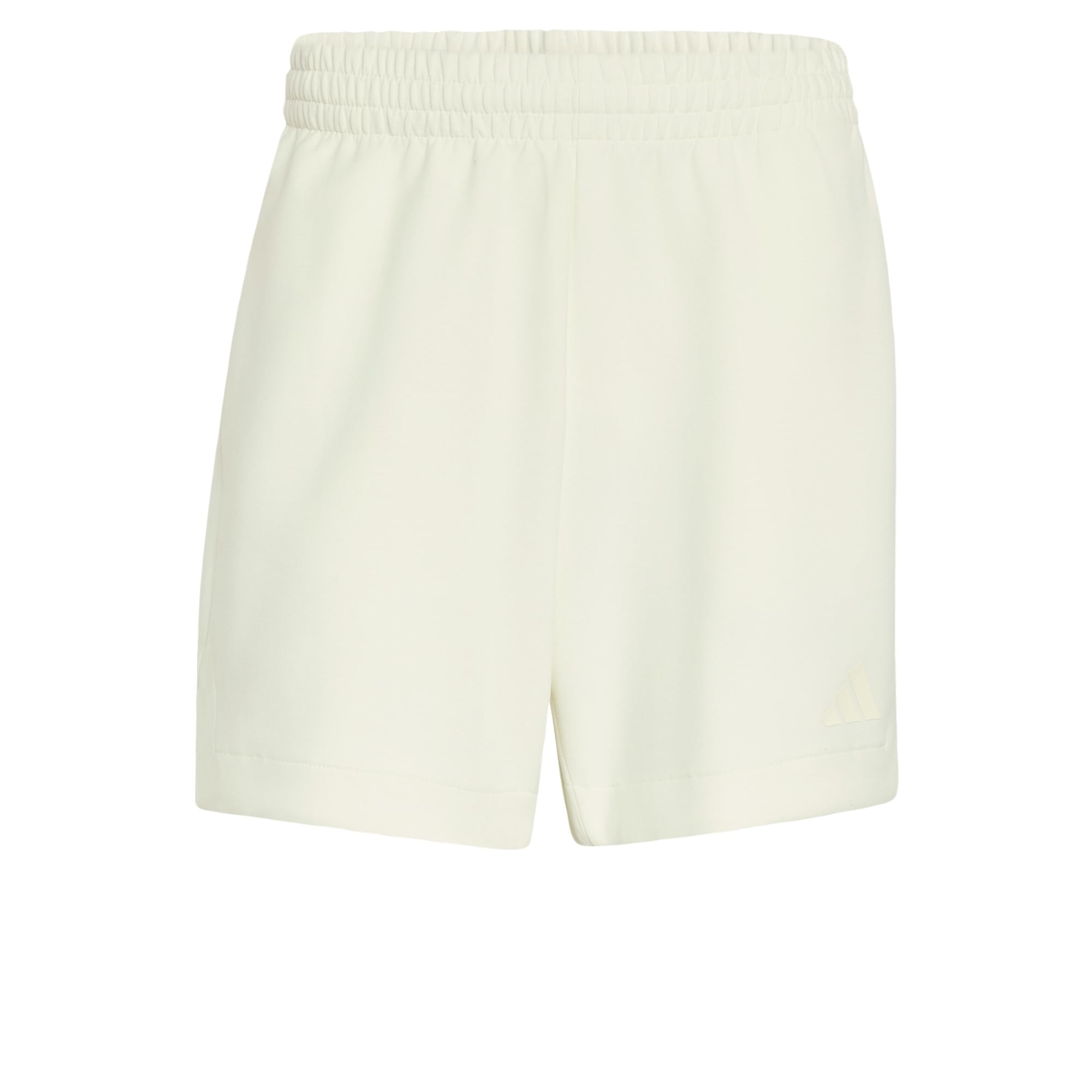 adidas Men's Soft Lux Shorts, Off White, XL