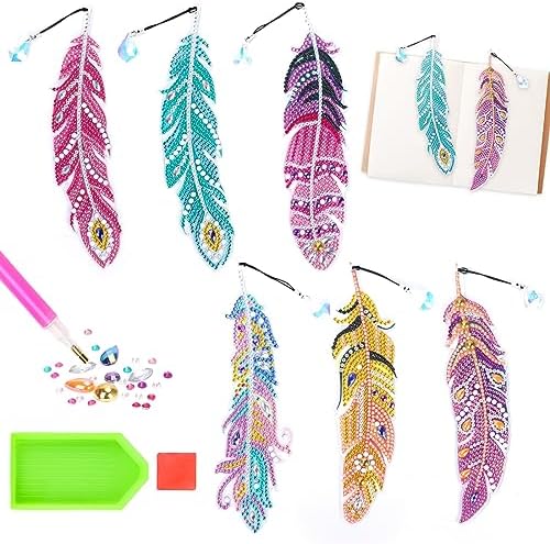 Gift for 7 8 9 10 10 12 Year Old Girls, Art and Craft for Kids Age 6 7 8 9 10 DIY Diamond Painting Art Kits for 8-12 Years Old Kids Girl Toy for 6-10 Year Old Children Teen Adult Women Birthday Gift