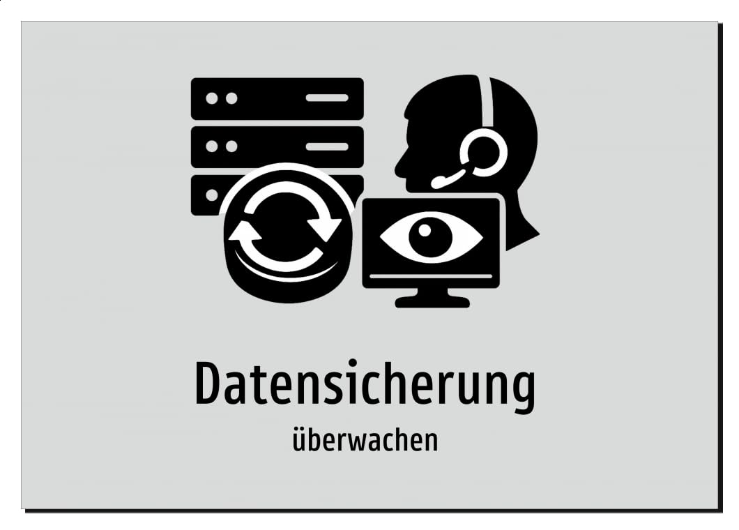 39322-DE-S-13 | Datensicherung - überwachen