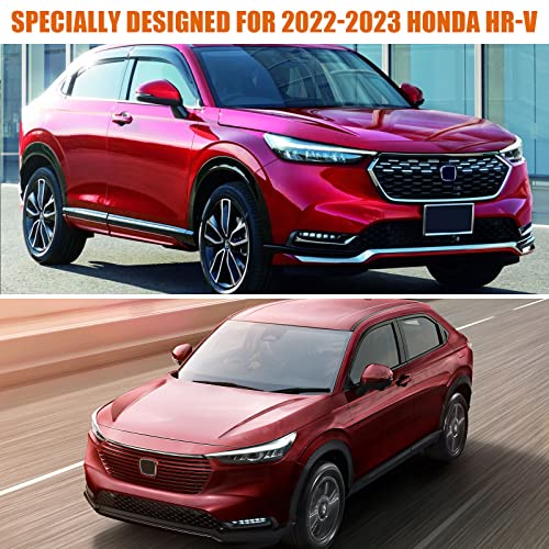 Image of Waterproof SUV Car Cover Custom Fit for 2022-2024 Honda HR-V, 6 Layers All Weather Car Covers with Zipper Door & Windproof Bands for Sun Snow Rain Dust Protection, Outdoor Indoor