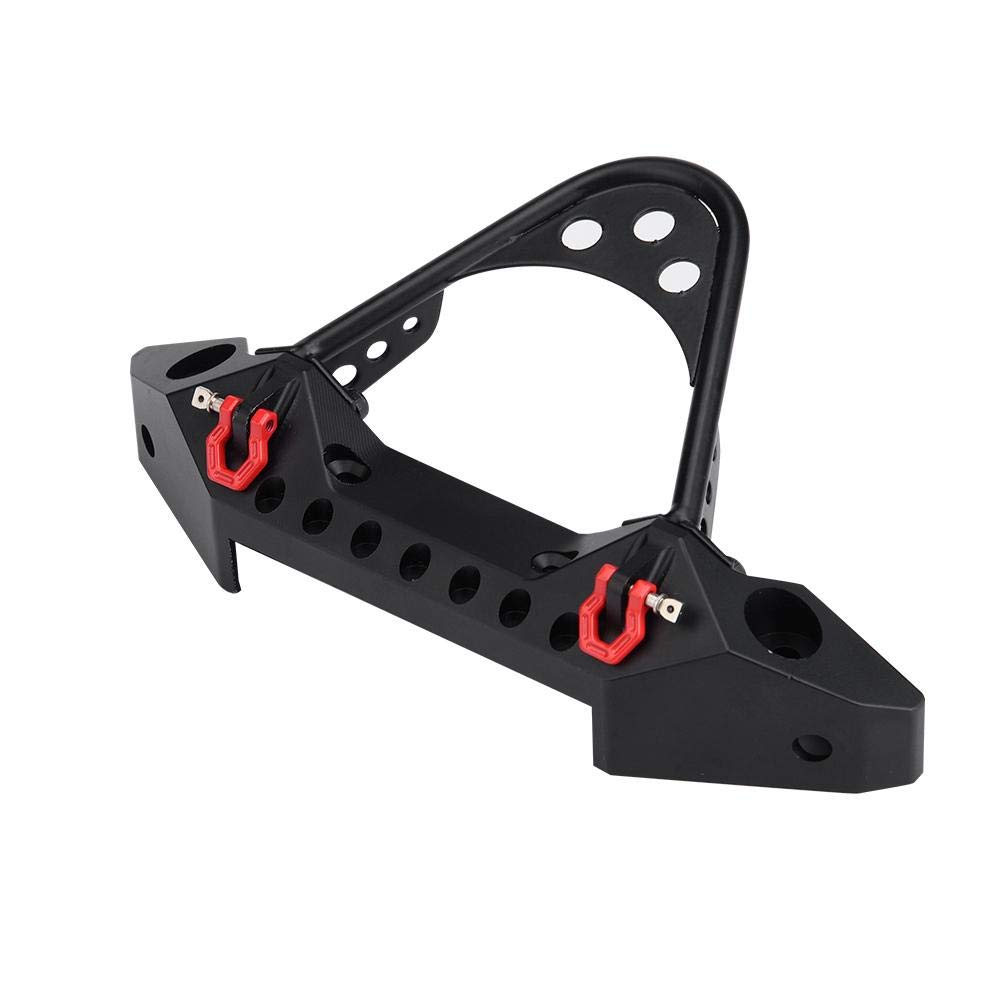 Dilwe RC Car Front Bumper Steel Front Bumper For Axial SCX10 1/10