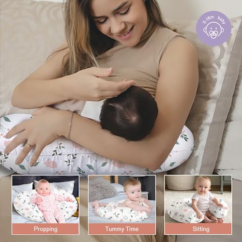 image for Little Grape Land Nursing Pillow for Infants, Breastfeeding Pillows, B