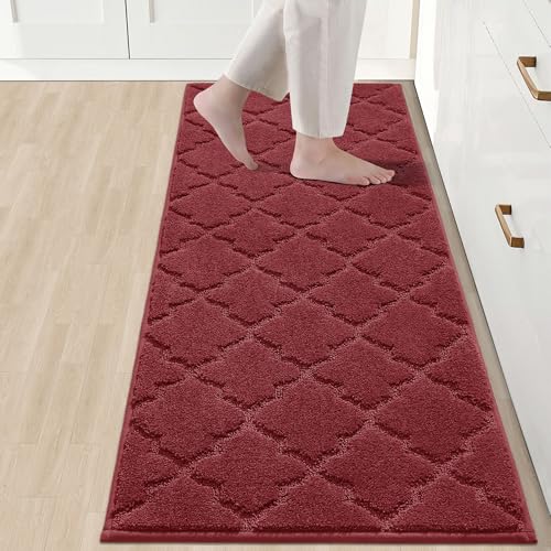 COSY HOMEER Soft Kitchen Floor Mat 20x59 Red