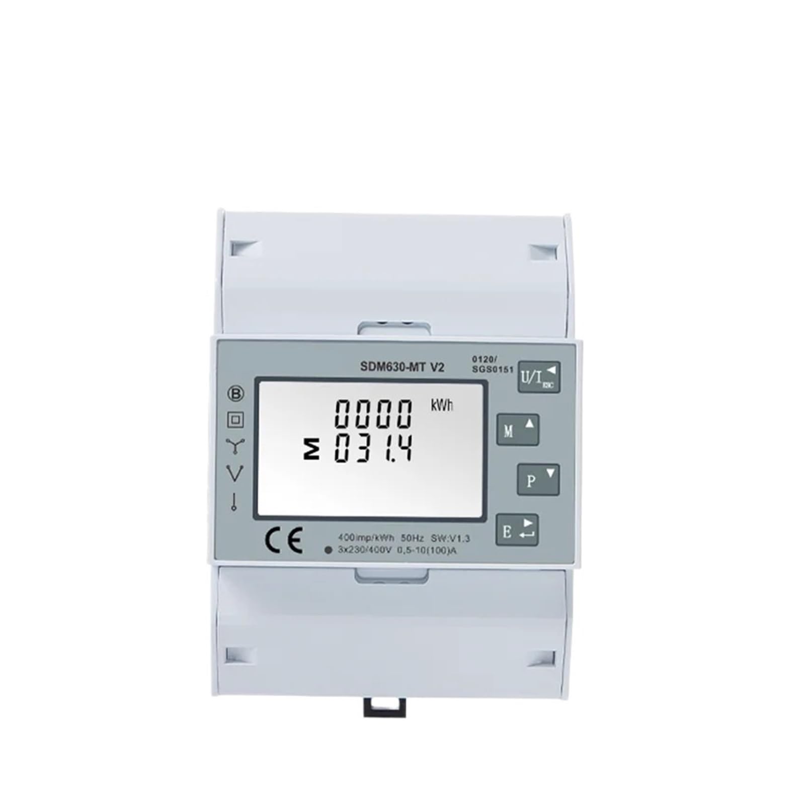 Compteur d'énergie triphasé SDM630-MT pour stopper les pertes RS485