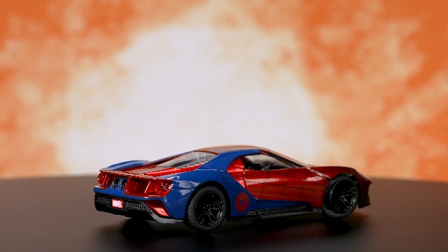Amazon.com: Jada Toys Metals Die-Cast Spider-Man 2017 Ford GT, 1