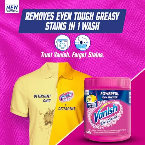 Image of Vanish Oxi Action Stain Remover 500 Grams