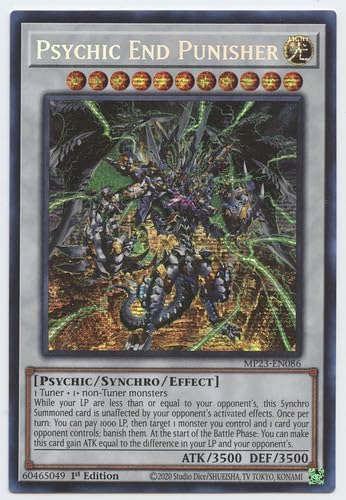 Psychic End Punisher - MP23-EN086 - Prismatic Secret Rare - 1ª Edición