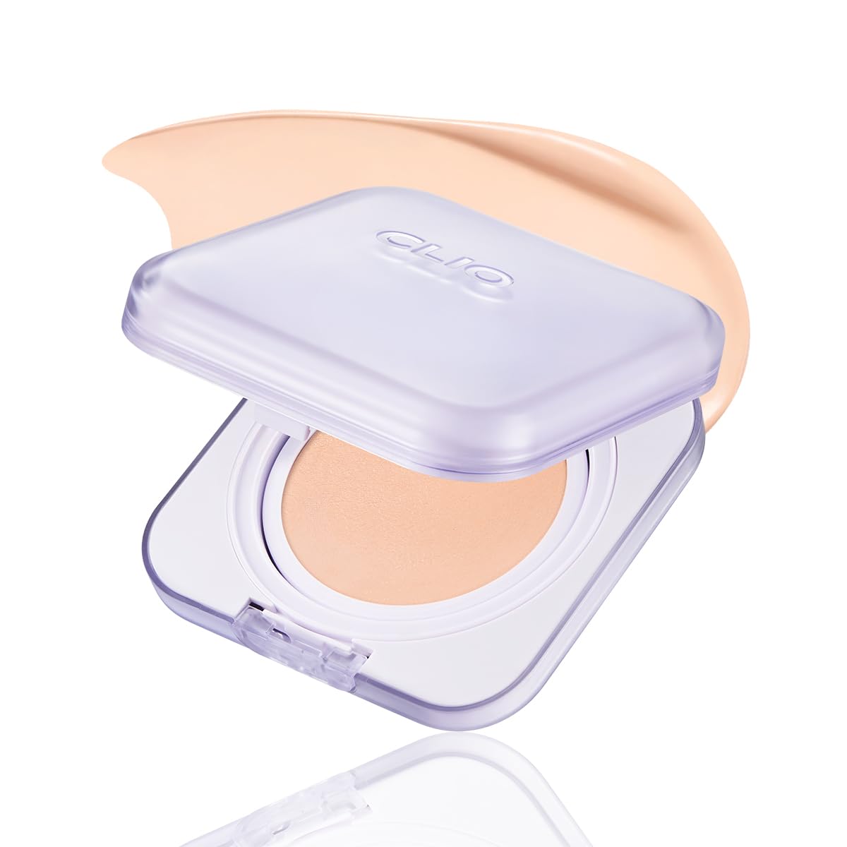 CLIO Kill Cover Mesh Blur Cushion Foundation, Flawless Full Coverage, Pore Blurring for Smooth Skin, Semi-Matte Finish, Long-Lasting, Lightweight, Oil-Control, Korean Foundation (19C LIGHT)