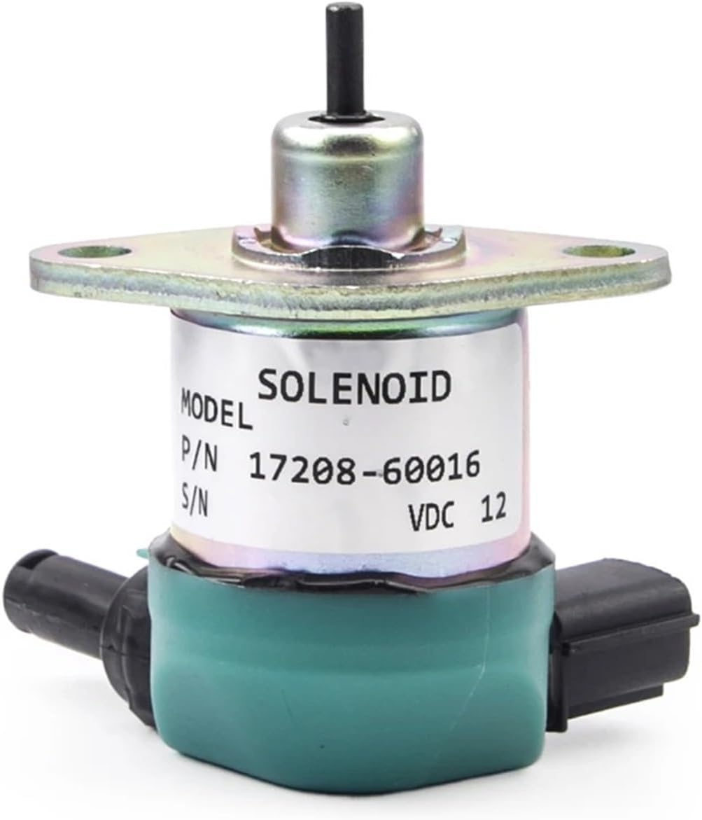 D1005 D1105 D905 engine fuel shutdown solenoid valve 17208-60016 17(Voltage 12V)