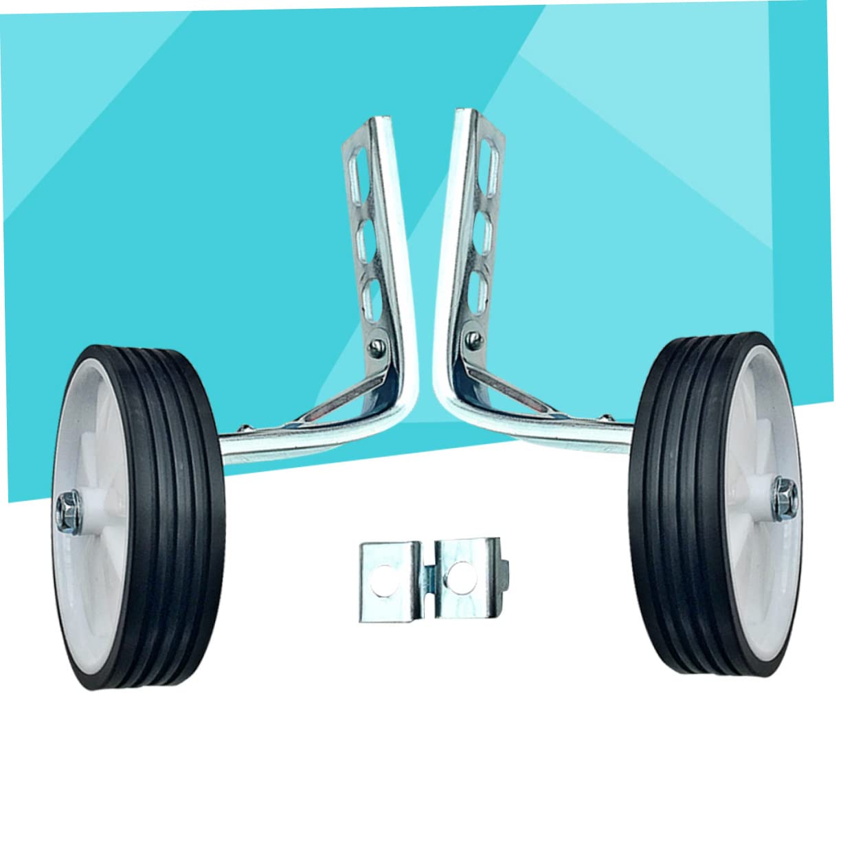 Totority Secure Bike Stabilizer Wheels 12-20 Inch for Kids Metal Bracket Easy Install for Cycling