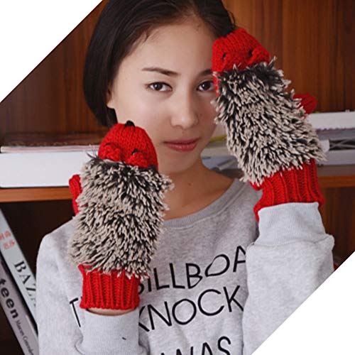 Guanti da donna Novità Hedgehog Guanti invernali