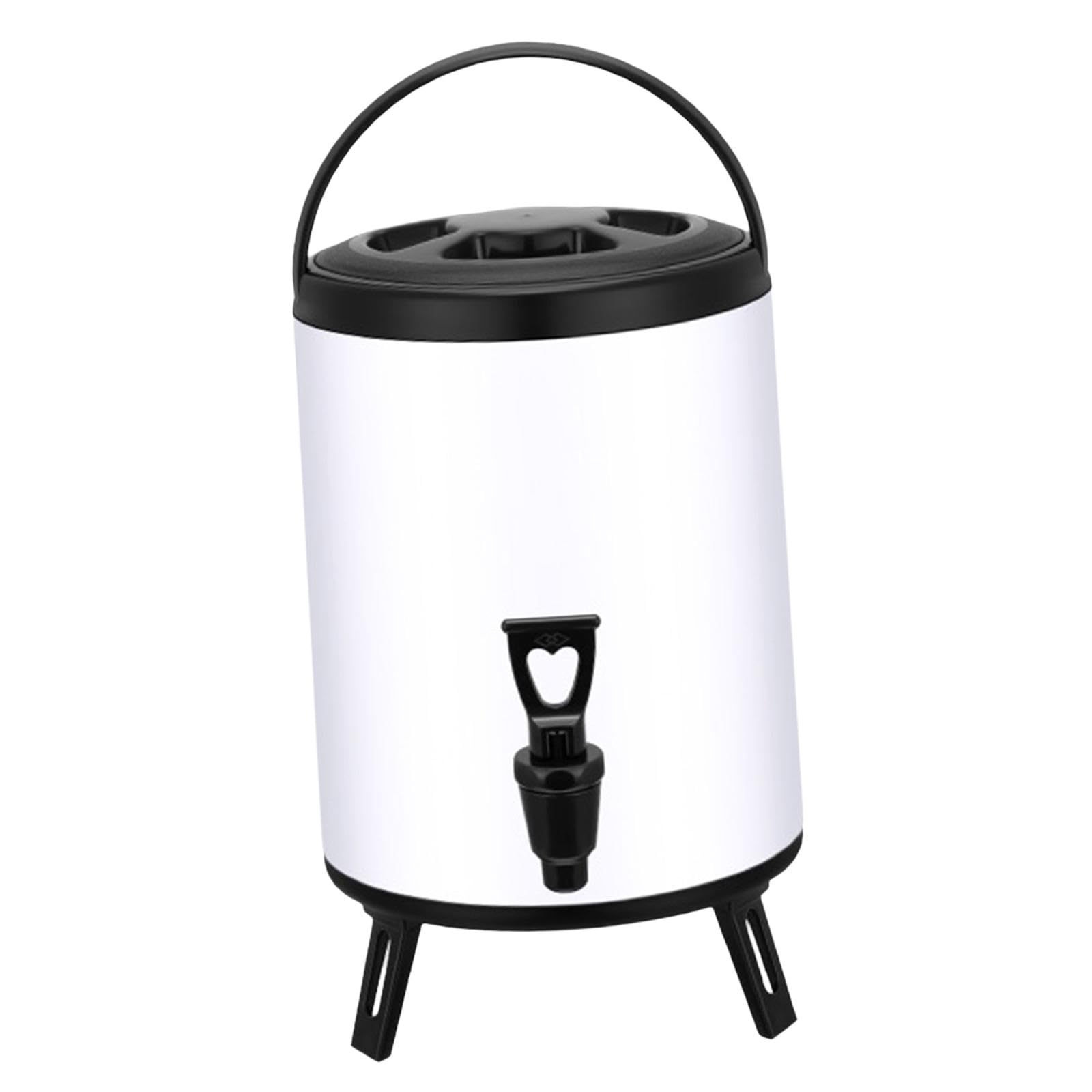 Seau isotherme 8L avec robinet pour garder le thé au lait chaud et frais