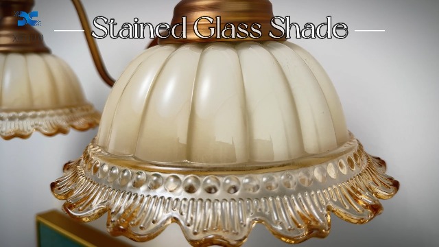 Image of XIEDUN Vintage Vanity Light Brushed Brass 2 Light Vanity Lights for Bathroom Vanity Light Fixtures