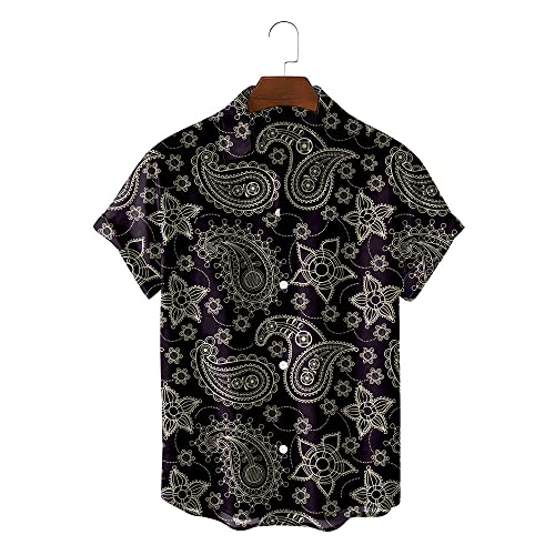 Chemise de plage à manches courtes pour hommes été t-shirt décontracté vacances