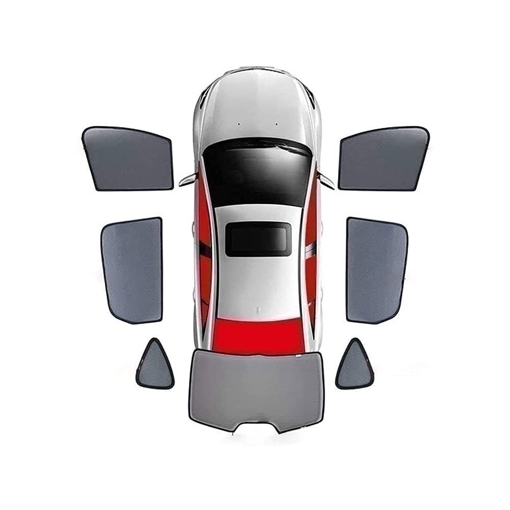 Tendine Parasole Auto per Volvo CX60 CX90 S60 S60L V60 S80 S80L S90 S90L V40, Traspirante Magnetica Finestrini Lateralii Parasole Reticolato Block Raggi UV Anti-zanzara Protegge Bambini Oscuranti Sole