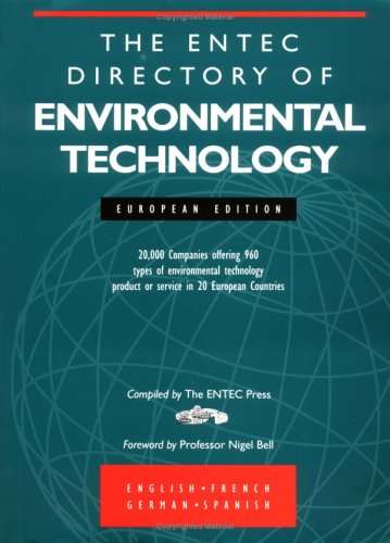 Entec Directory Of Environmental Technology European Edition