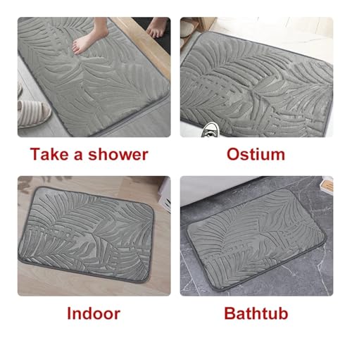 Tapis lavable en mousse a memoire de forme antiderapant - 6