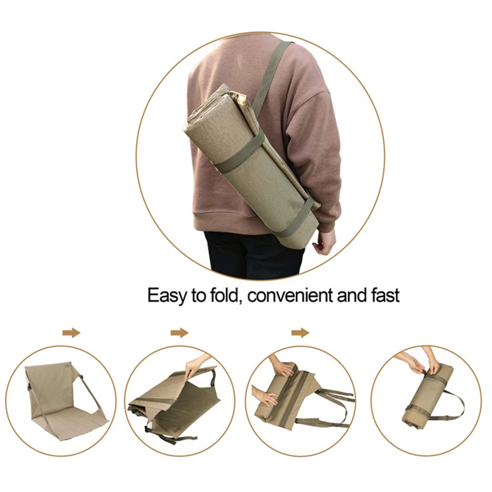 Tribünensitze Mit Rückenlehne - Zusammenklappbare Sitzmatte Für Outdoor