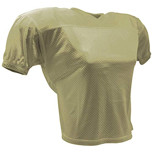 Schutt Sports Football Youth Game Jersey, Gold, Small/Medium