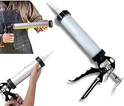 Aplicador De Silicone 400ml Fechado Pistola Profissional Pu