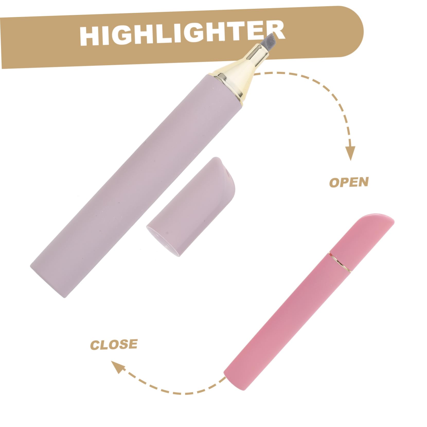 NUOBESTY 12stücke Bunte Marker Für Lehrer Weiche Highlighter Für Notizen Und Scrapbooking Mit Leuchtenden Farben