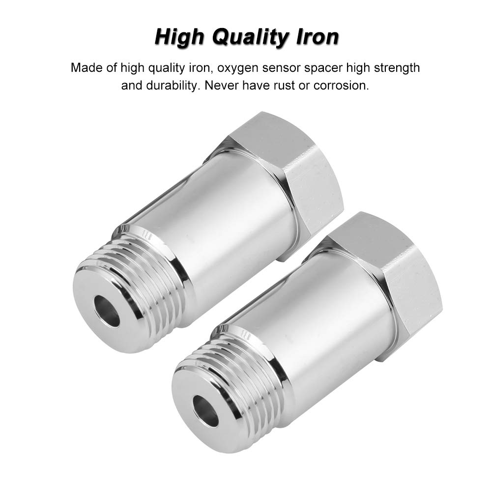 O2 Sensor Angled Extenders O2 Sensor Spacer 2-Pack Extenders - M18x1.5 Thread Oxygen Sensor ...
