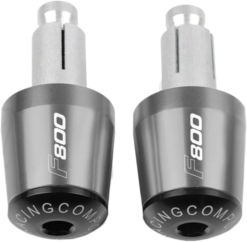 Bar Ends Compatible with B M W F800GS/Adventure F800GT F800R F800S F800ST F800 GS GT R S Motorcycle End Handle Bar Cap End Plug