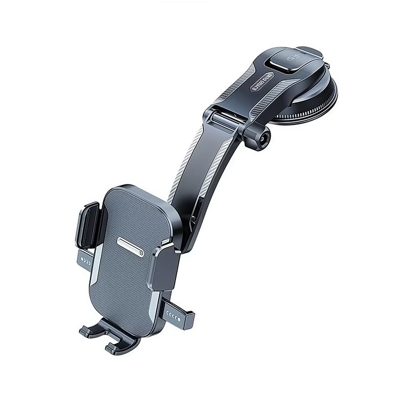 Car Phone Mount Holder for Toyota Proace Verso SWB 2016-2024,Dashboard Windshield Phone Holder Strongest Suction Cup 360° Adjustable Hands Free Anti-Drop Cell Phone Holder